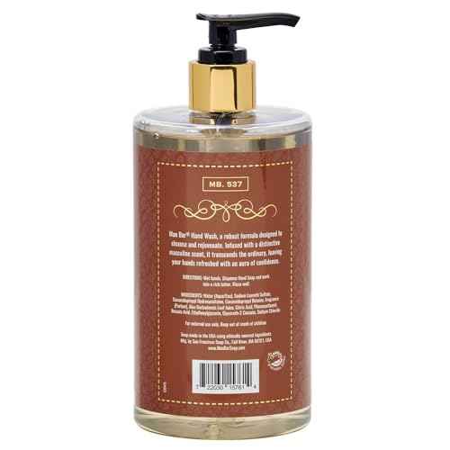 San Francisco Soap Company Spiced Tobacco Man Bar Hand Wash - 16.5 oz