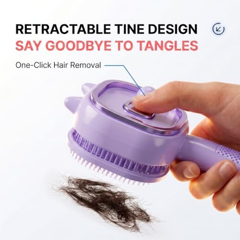 Electric Spray Air Cushion Massage Comb - 5 in 1 Hair Brush