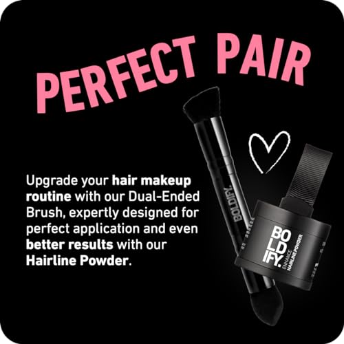 Boldify Hairline Powder Brush – Dual-Ended Root Touch Up