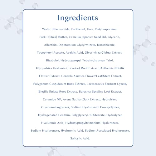 Seborrheic Dermatitis Cream for Face & Scalp - Nourishing Moisturizer with Azelaic Acid & Niacinamide