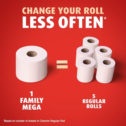 Charmin Ultra Strong Clean Touch Toilet Paper - 24 Family Mega Rolls