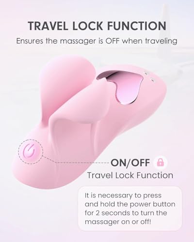 Portable Facial & Neck Massager Waterproof Rechargeable