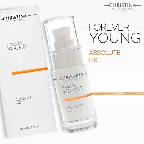 Christina Forever Young Absolute Fix Peptide Serum For Face with Vitamin C | Collagen Boosting, Skin Tightening Effect | Daily Moisturization Face Serum | For Combination, Dry, Normal Skin 30ml