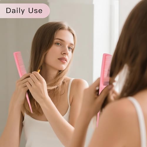 Rat Tail Comb Set - 4 Pc Hair Styling & Parting Tool Kit