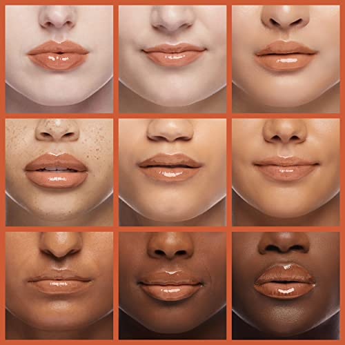 Nicole Miller Lip Gloss Collection Shimmery Glosses for Women and Girls Long Lasting Color Set with Rich Varied Colors, Pink Glossy, 10 Count (Pack of 1)