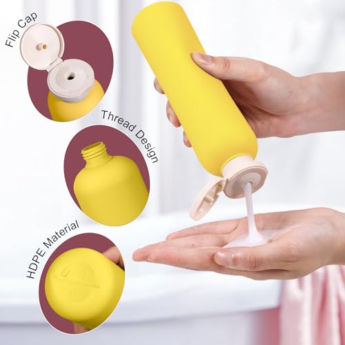 UMETASS 8.8oz Travel Shampoo Bottle with Flip Cap