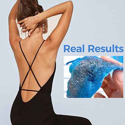 Hard Wax Beads for Hair Removal -1lb/16oz Wax Beans Kit with 10 Wax applicator Sticks for Full Body, Facial, Brazilian Bikin,and legs¡¦