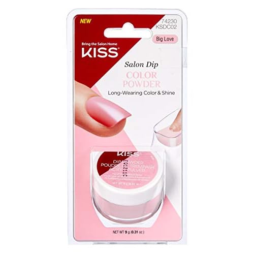 Kiss Salon Dip Color Powder (Big Love) (3 Pack)