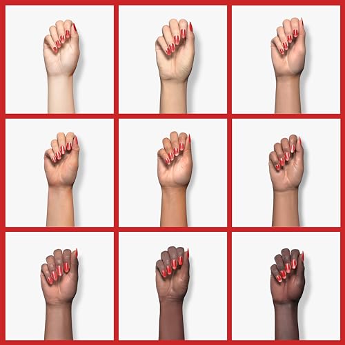 Kiara Sky Professional Nail Dip Powder - Danger D577 Bright Red, 1 oz
