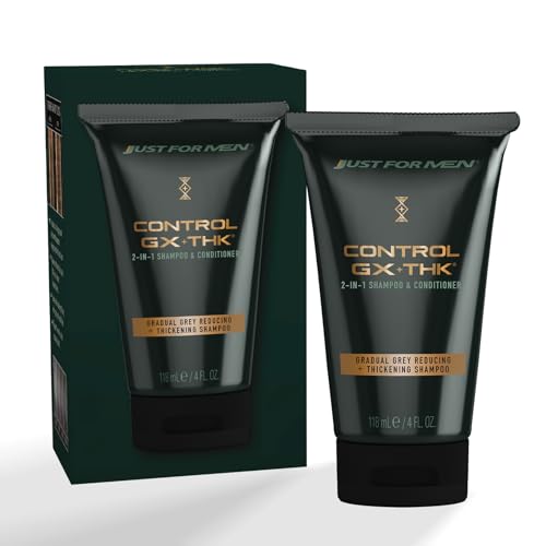 Just for Men Control GX + THK Thickening Shampoo & Conditioner, 4 oz