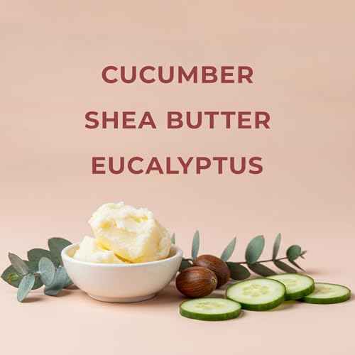 Pueblo Remedy Body Lotion, Cucumber & Eucalyptus ? Hydrating & Softening Moisturizer with Shea & Cocoa Butter, Vegan & Cruelty-Free, 16.9 Oz