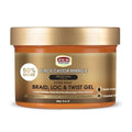 African Pride Black Castor Braid & Loc Gel 12 oz