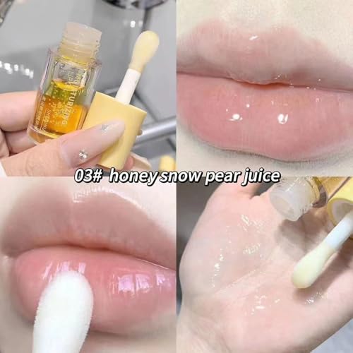 Hydrating Plumping Lip Gloss Oil - 4pc Set, 0.48oz