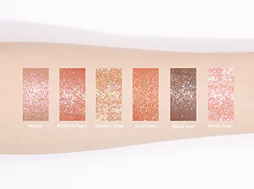 BLESSED MOON Mini Glitter Eyeshadow - Black Swan