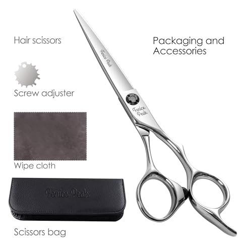 CNC Professional Hair Cutting Scissors 6.0" VG10 Stainless Steel
