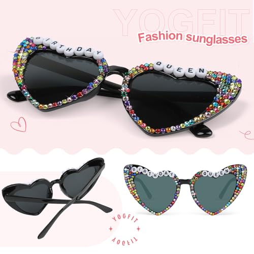 Birthday Queen Sunglasses | Party Novelty Glasses for Women