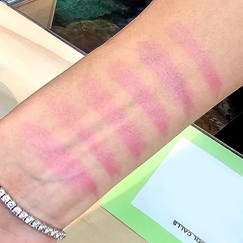 The Make-Up Artist Project Retro 90s Rainbow Mood Changing Aloe Lipstick 6 Pack
