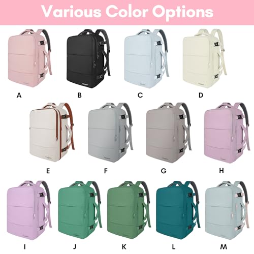 Taygeer Travel Backpack for Women - TSA Approved 15.6" Laptop Bag
