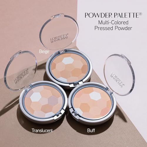 Physicians Formula Setting Powder Palette Multi-Colored Pressed Finishing Powder, Natural Coverage, Beige, Dermatologist Tested, Clinicially Tested