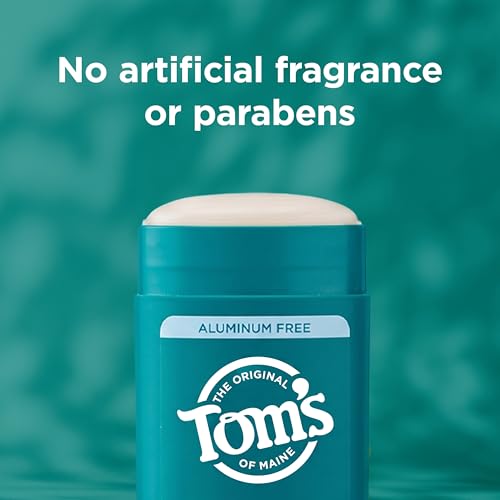 Aluminum-Free Unscented Natural Deodorant - 2 Pack, 3.25 oz Each