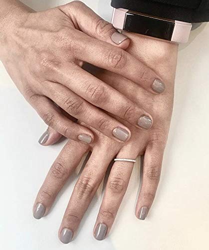 AZA Nail Polish - Vegan, 10-free, Cruelty-Free, Non-Toxic, Chip Resistant, Fast Drying, Gel-Like, Taupe Gray with a hint of Purple, Gorgeous Shades (Don't Take it Personal)