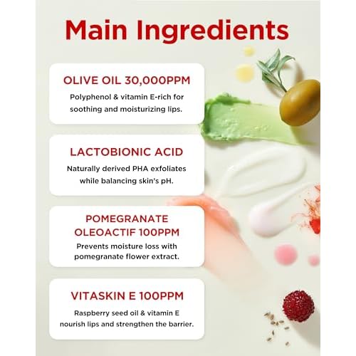 TOCOBO Vita Glazed Lip Mask ? Vegan Overnight Lip Sleeping Mask for Dry, Chapped Lips | PHA (Lactobionic Acid) Gentle Exfoliation | Non-Sticky Glazed Balm, Korean Skincare, 0.68 oz