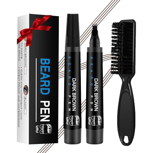 Beard Pencil Filler - Waterproof Mustache Repair Pen for Men