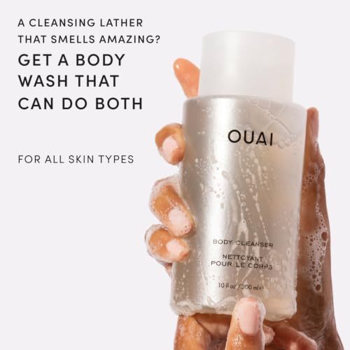 OUAI Hydrating Body Wash Dean Street | Vegan Foaming Shower Gel