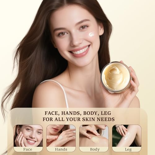 Beef Tallow for Skin, Tallow and Honey Balm, Tallow Face Moisturizer, Grass Fed Beef Tallow for Face - Sensitive Dry Skin Repair, Deeply Nourishing, Fragrance Free, 4.23Oz, Unscented