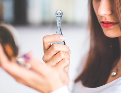 Mini Eye Roller Massager for Puffiness & Wrinkles | Zinc Alloy