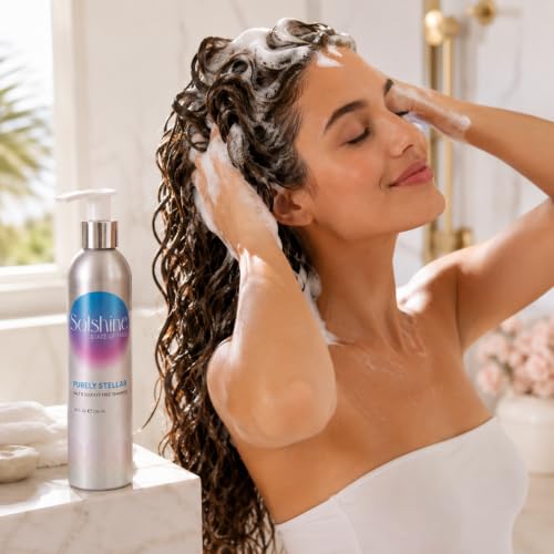 Solshine Purely Stellar Salt- & Sulfate-Free Shampoo - Lightweight Clarifying Cleanser