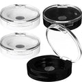 Empty Magnetic Eyeshadow Palettes 4-Pack Refillable Makeup Cases