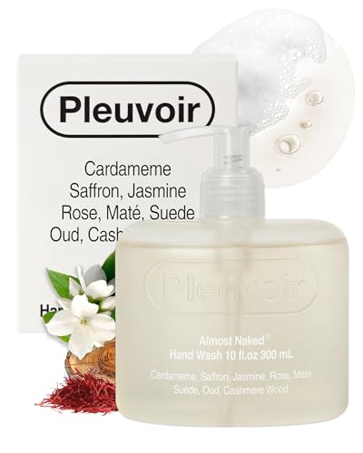 Pleuvoir Luxury Hand Wash - Jasmine Rose Cashmere Wood, 10 fl.oz