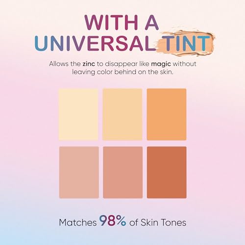 Kid's Sunscreen Starter Kit ? Tinted Mineral Sunscreen for Face & Body with SPF 30, Shade Brush, Travel Bag & UV Card ? Non-Nano Zinc, Reef Safe, Water Resistant & Hypoallergenic Skin Care