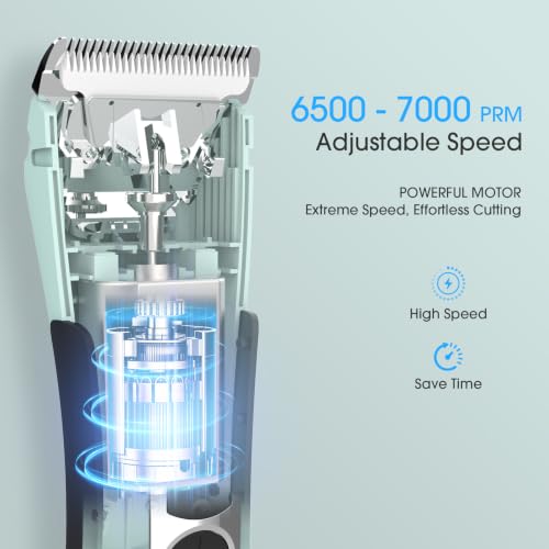SEEBLU Cordless Hair Clipper Kit for Men & Kids