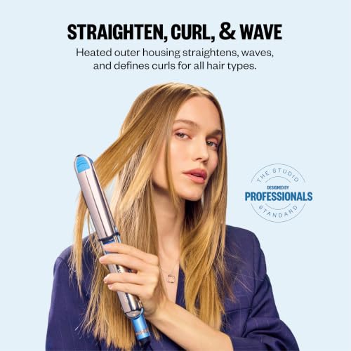 BaBylissPRO Nano Titanium Flat Iron & Curling Iron 2-in-1