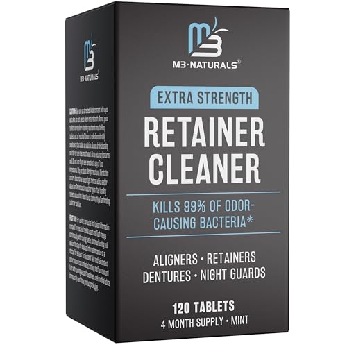 Retainer Cleaner Tablets - 120 Tablets, 4 Month Supply, Mint