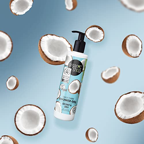 Organic Shop Coconut and Shea Daily Care Shower Gel 9.47 fl oz