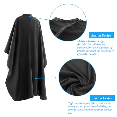 Hair Salon Cape with Snap Closure | Waterproof Styling