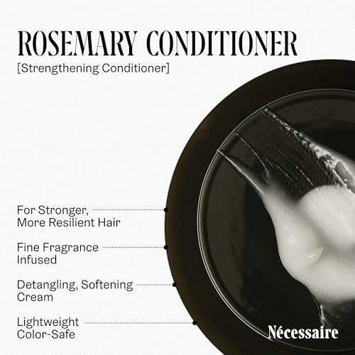 Nécessaire Rosemary Hair Duo Set - Shampoo & Conditioner for Strong, Nourished Hair
