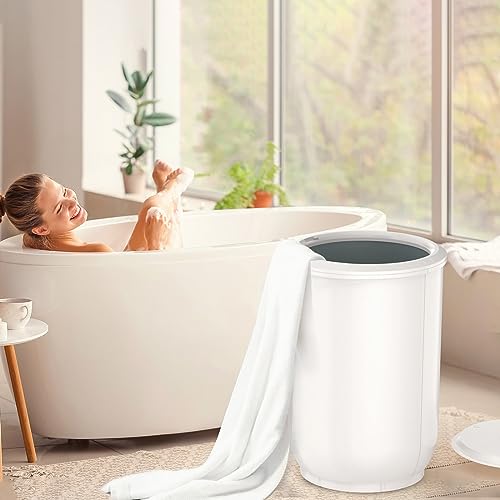 FLYHIT Large Towel Warmer Bucket - Heated Bath Towel Warmer