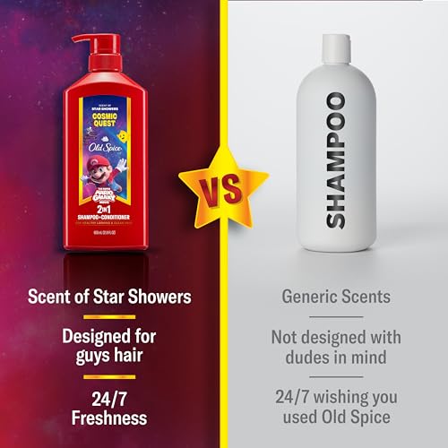 Old Spice Cosmic Quest 2-in-1 Shampoo Conditioner, 21.9 fl oz
