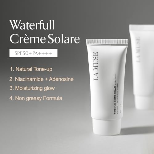 LA MUSE Waterfull Facial Moisturizer SPF Hydrating Glow for All Skin Tones