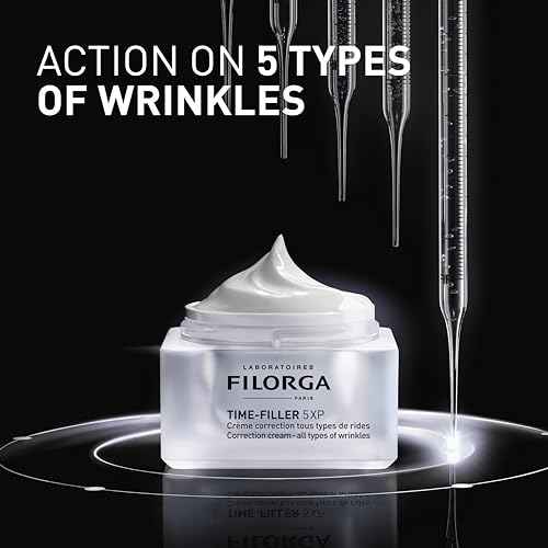 Filorga Time-Filler 5-XP Wrinkle Correction Moisturizing, Enhanced Anti Aging Formula to Reduce and Repair Face, Eye, and Neck Wrinkles and Fine Lines