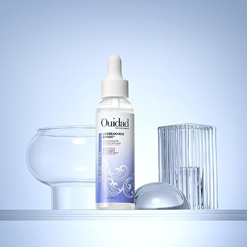 Ouidad Unbreakable Bonds Mixing Drops, Strengthen & Repair Hair, Fragrance Free 2 Fl Oz