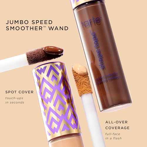 tarte shape tape concealer – Full Size-Coverage, Matte Finish for Under Eye, Dark Circles, Fine Lines, Redness & Discoloration, Longwear, Dermatologist-Tested, Vegan, Cruelty-Free