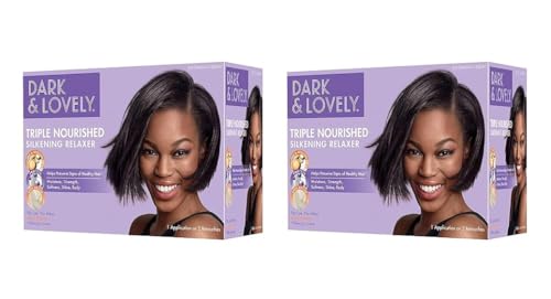 SoftSheen-Carson Dark and Lovely Healthy Gloss 5 No-Lye Relaxer, 2 Count