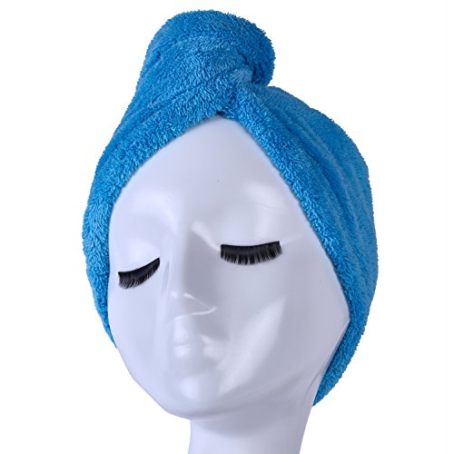 YYXR Microfiber Quick Drying Hair Towel Wrap - Super Absorbent Drastically Reduce Hair Drying Time