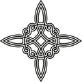 Temporary Tattoos 6 Sheets Witch Tattoo Witch Knot Wicca Power of Four Tattoo Stickers for Men and Women