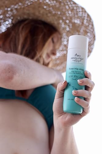 After Sun Lotion with Aloe Vera & Rose Hip Oil - 8 Fl Oz